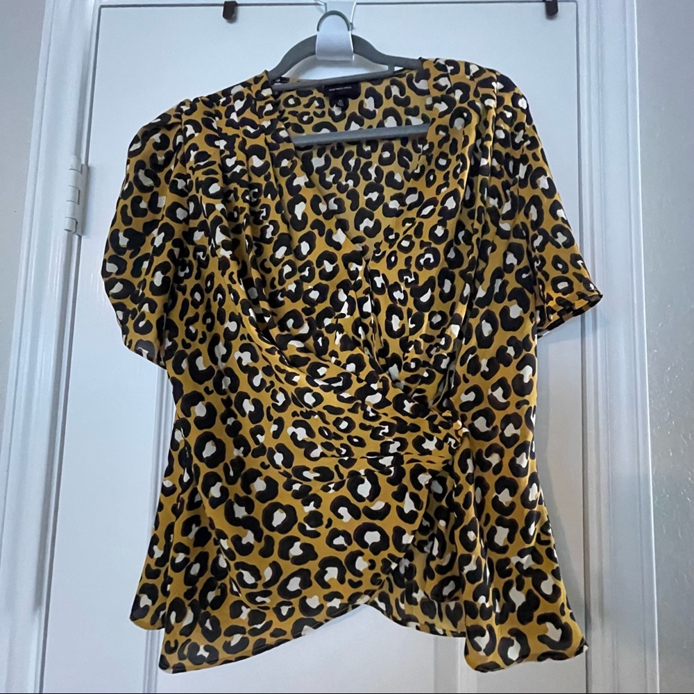 Leopard Print Blouse